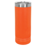 Polar Camel 22 oz. Orange Skinny Tumbler with Slider Lid