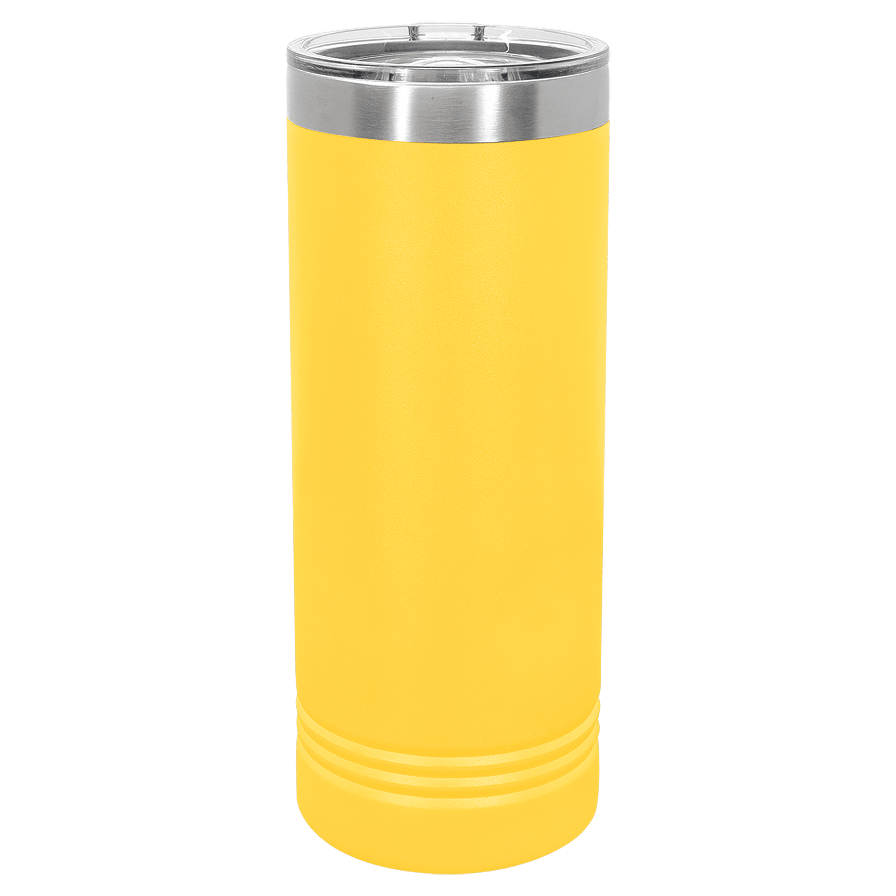 Polar Camel 22 oz. Yellow Skinny Tumbler with Slider Lid
