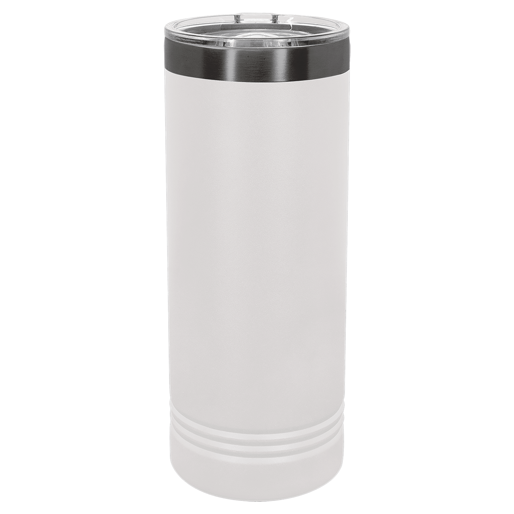 PC  22 oz. White/Ghost Black ION-Plated Skinny Tumbler
