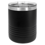 PC 10 oz. Black Vacuum Insulated Ringneck Tumbler w/ Lid