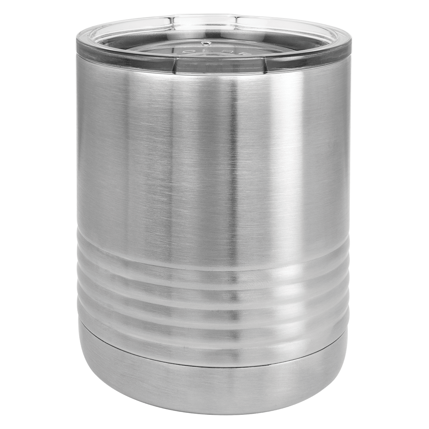 PC  10 oz. Stainless Steel Ringneck Tumbler w/Clear Lid