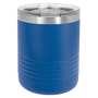 Polar Camel 10 oz. Royal Blue Ringneck Tumbler w/Clear Lid