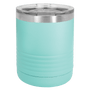 Polar Camel 10 oz. Teal Ringneck Tumbler w/Clear Lid