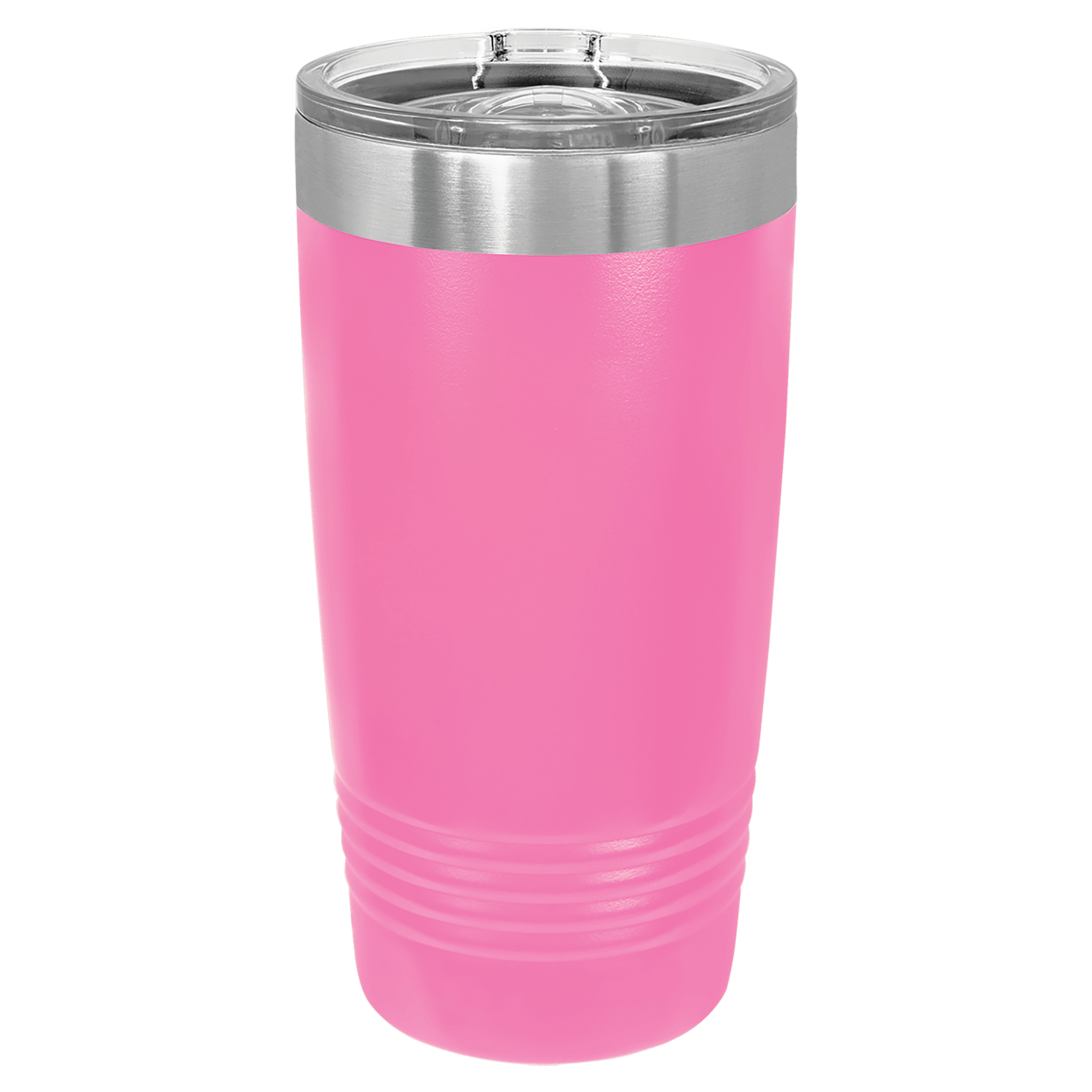 Polar Camel 20 oz. Pink Insulated Ringneck Tumbler