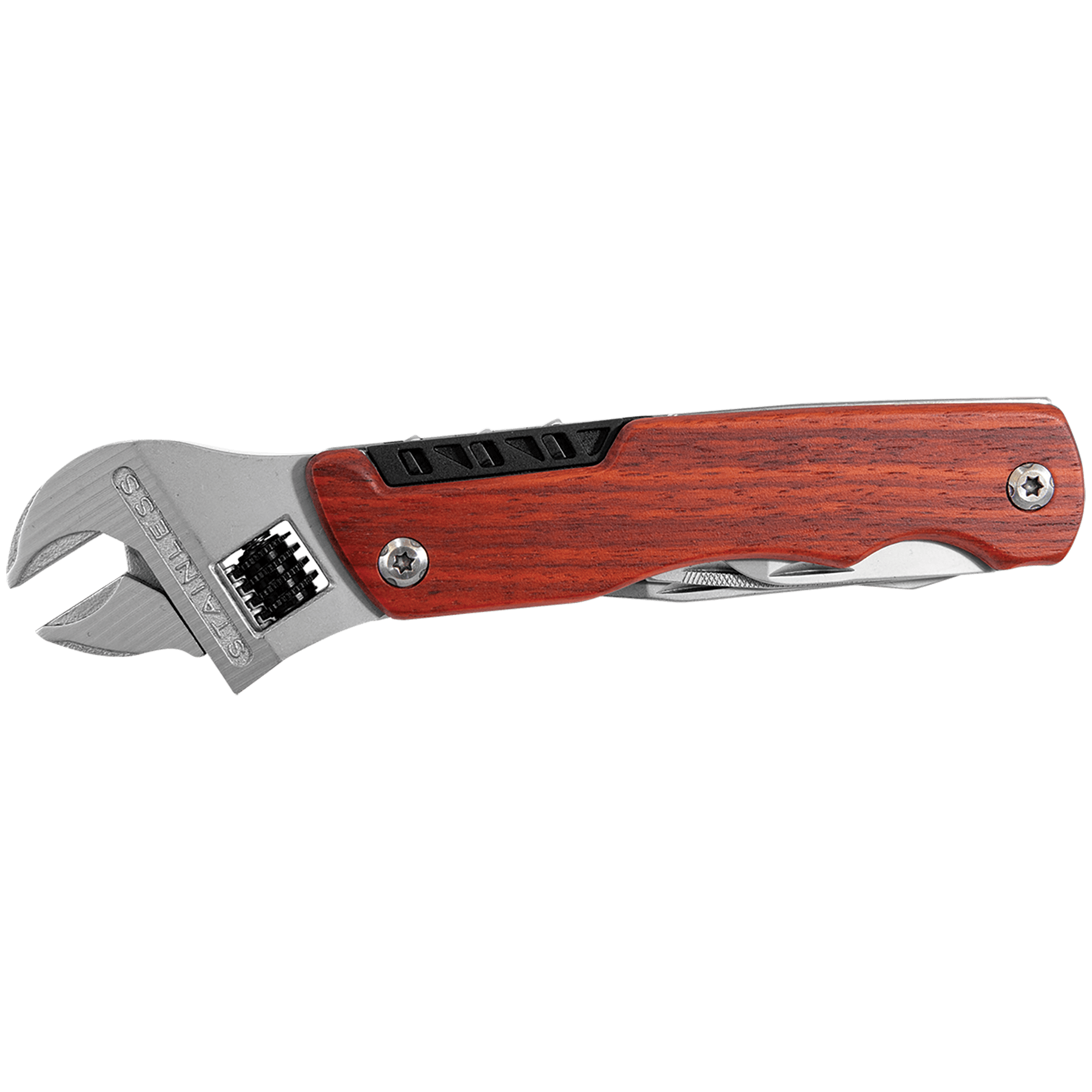 6.5" Wrench Multi-Tool with Wood Handle/Bag