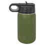 Polar Camel 12 oz. Olive Green Water Bottle