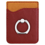 Rose Leatherette Phone Wallet with Silver Ring