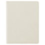 4.25" x 5.5" White Leatherette Passport Holder