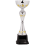 Metal Cup with Handles Trophy on Plastic Base - ACU11