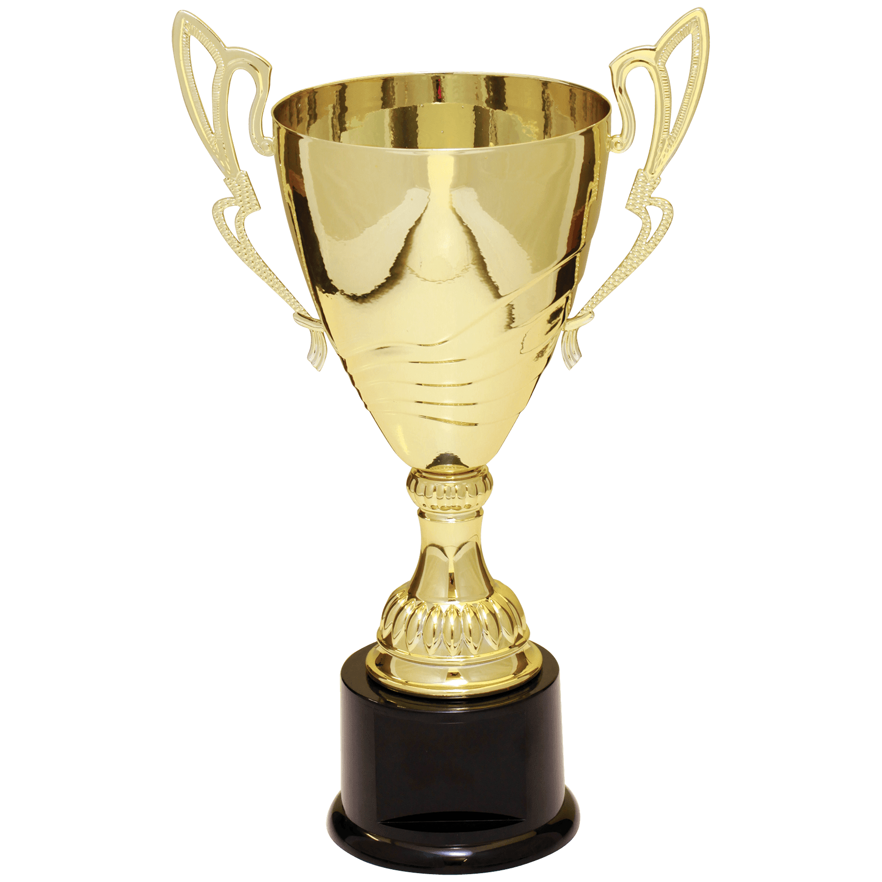 Metal Cup with Handles Trophy on Plastic Base - ACU11