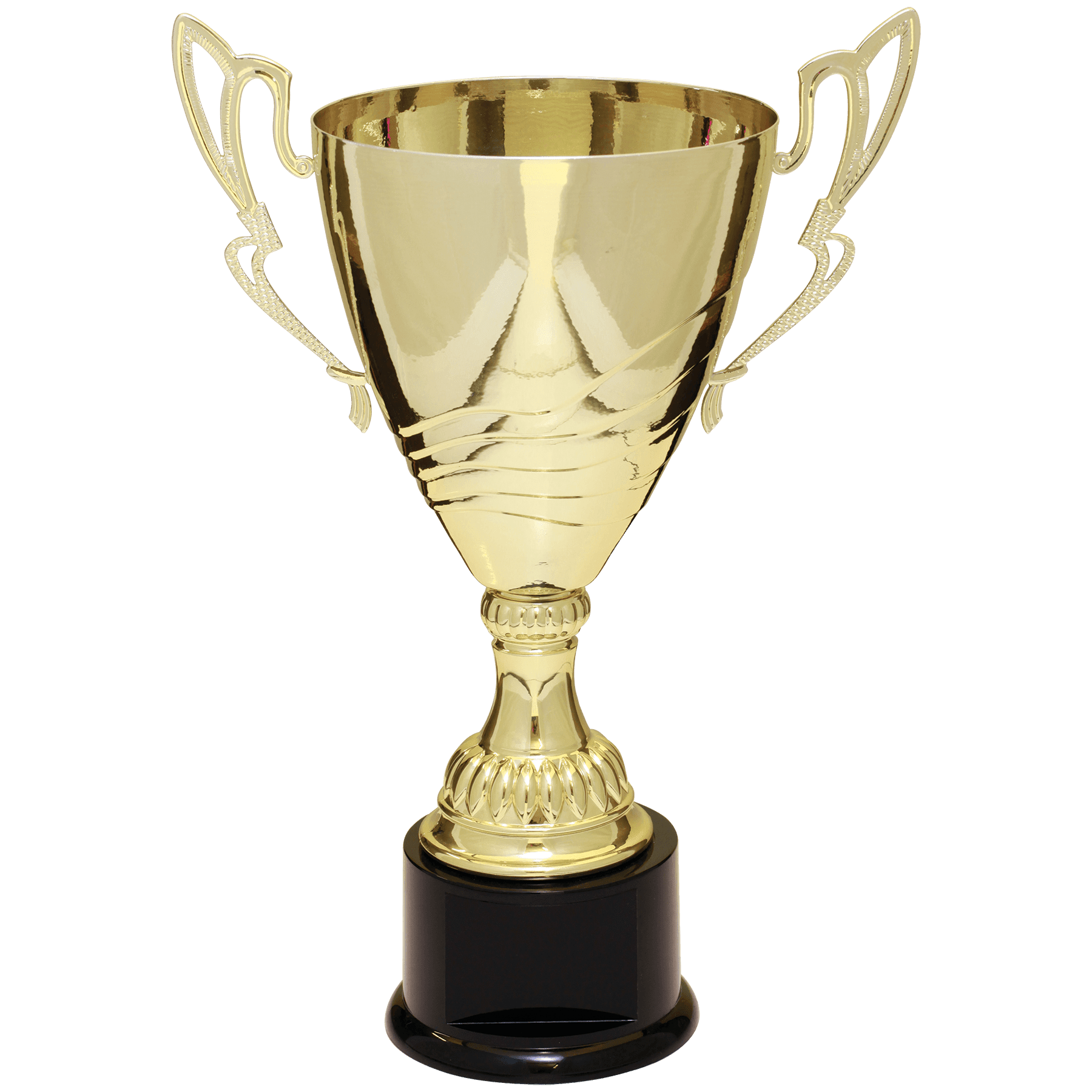 Metal Cup with Handles Trophy on Plastic Base - ACU11