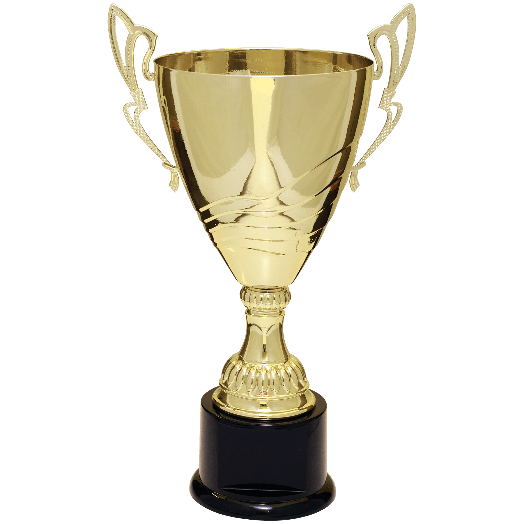 Metal Cup with Handles Trophy on Plastic Base - ACU11
