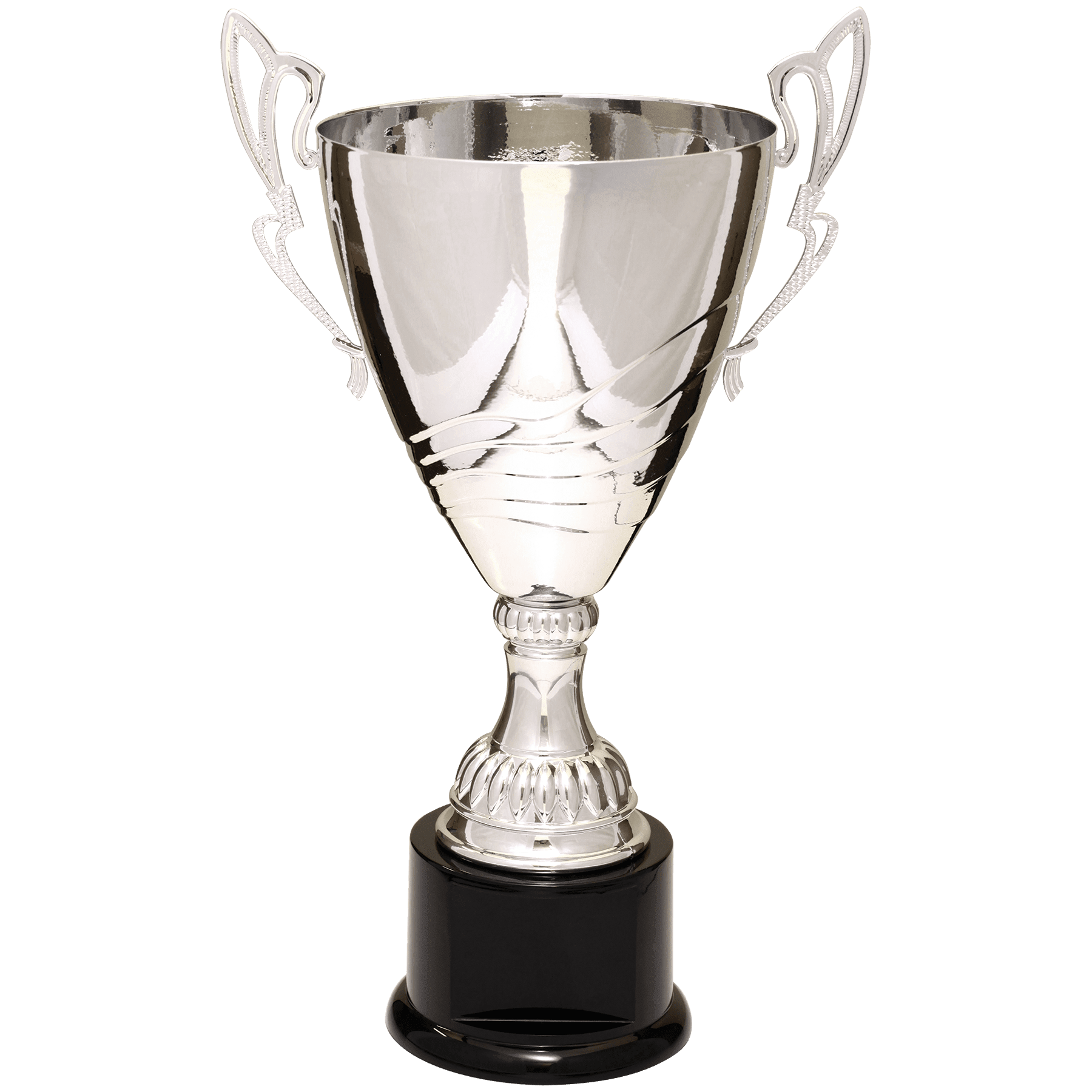 Metal Cup with Handles Trophy on Plastic Base - ACU11