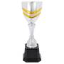 Metal Cup Stripe Trophy - ACU13
