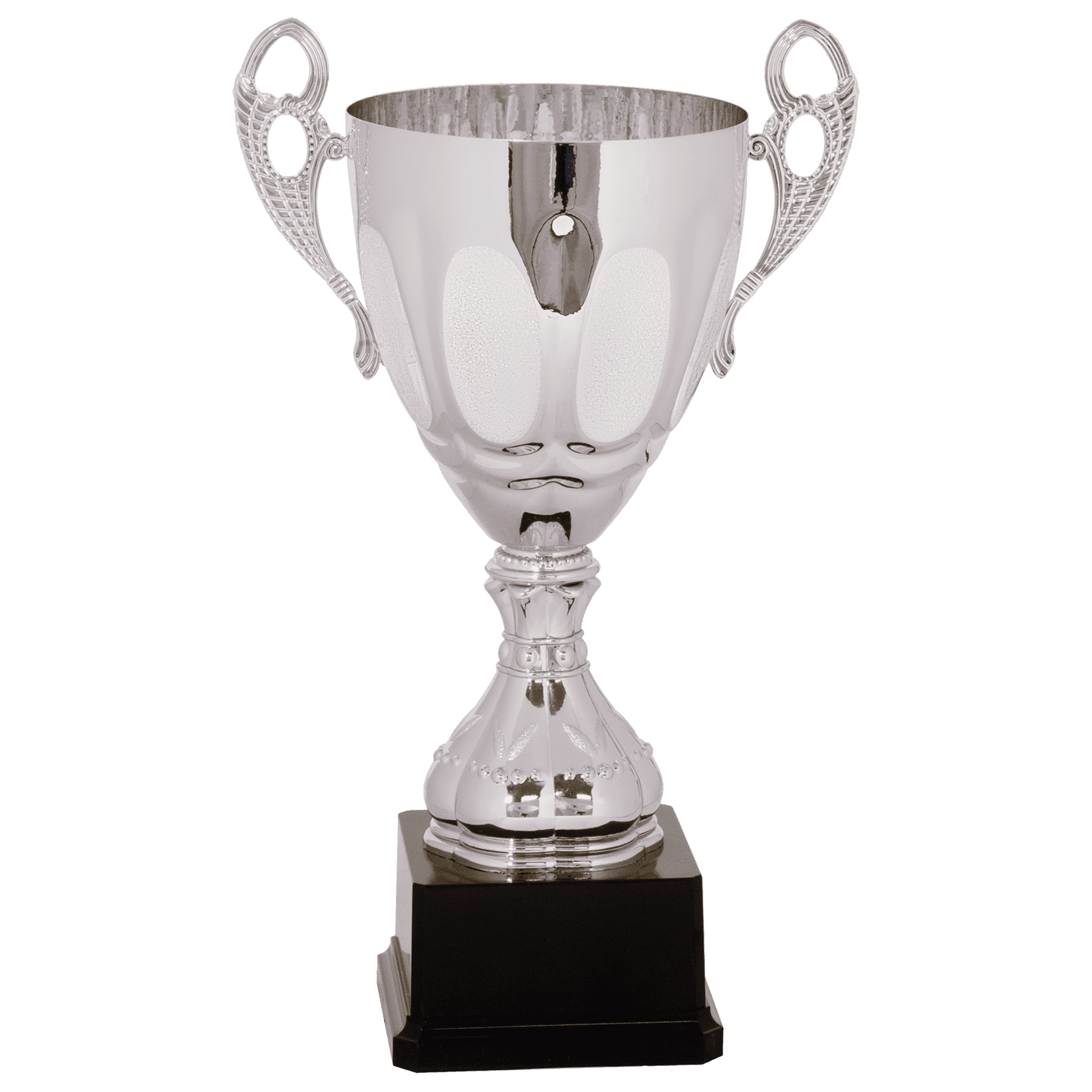 Metal Cup with Handles Trophy on Plastic Base - ACU14