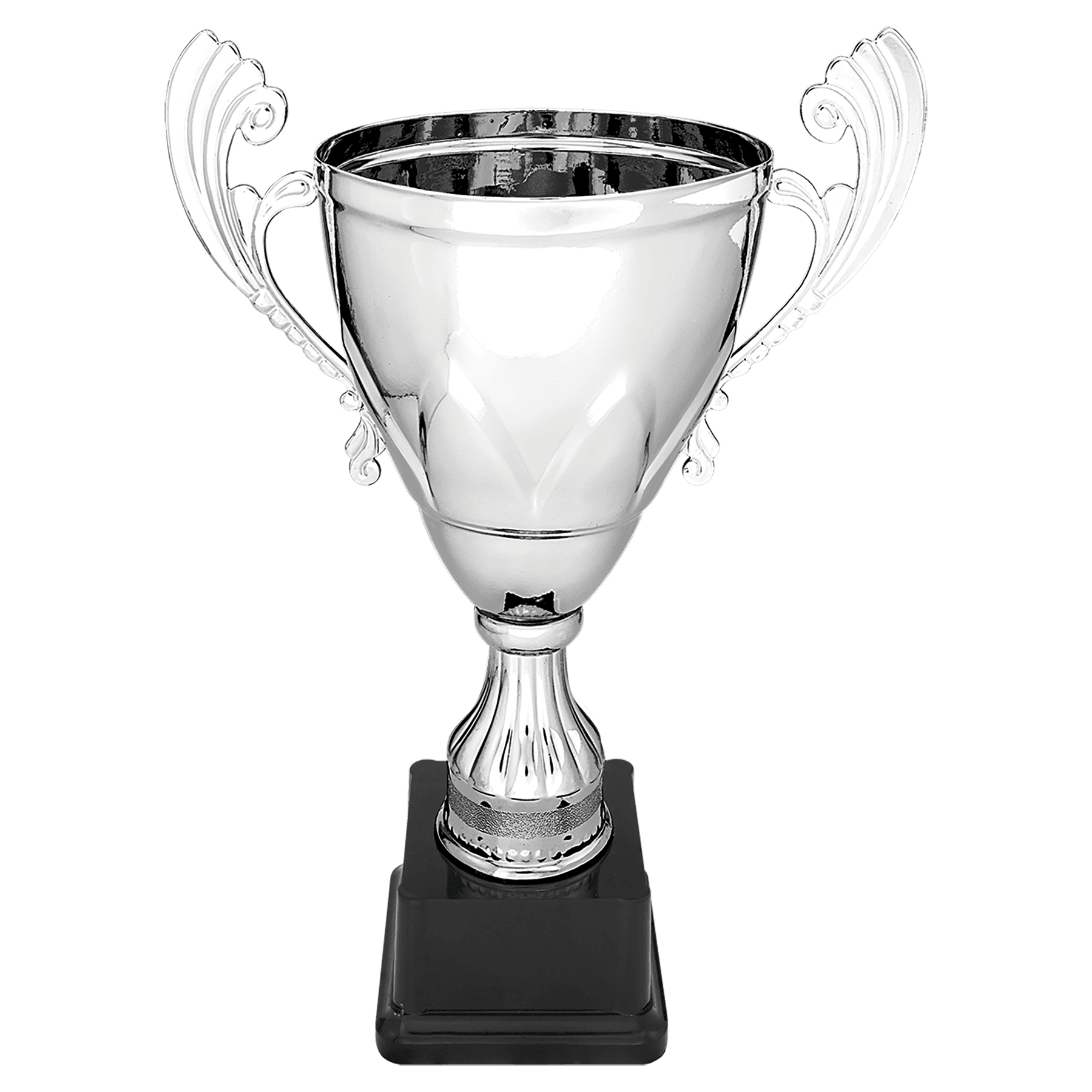 Metal Cup with Handles Trophy on Plastic Base - ACU15