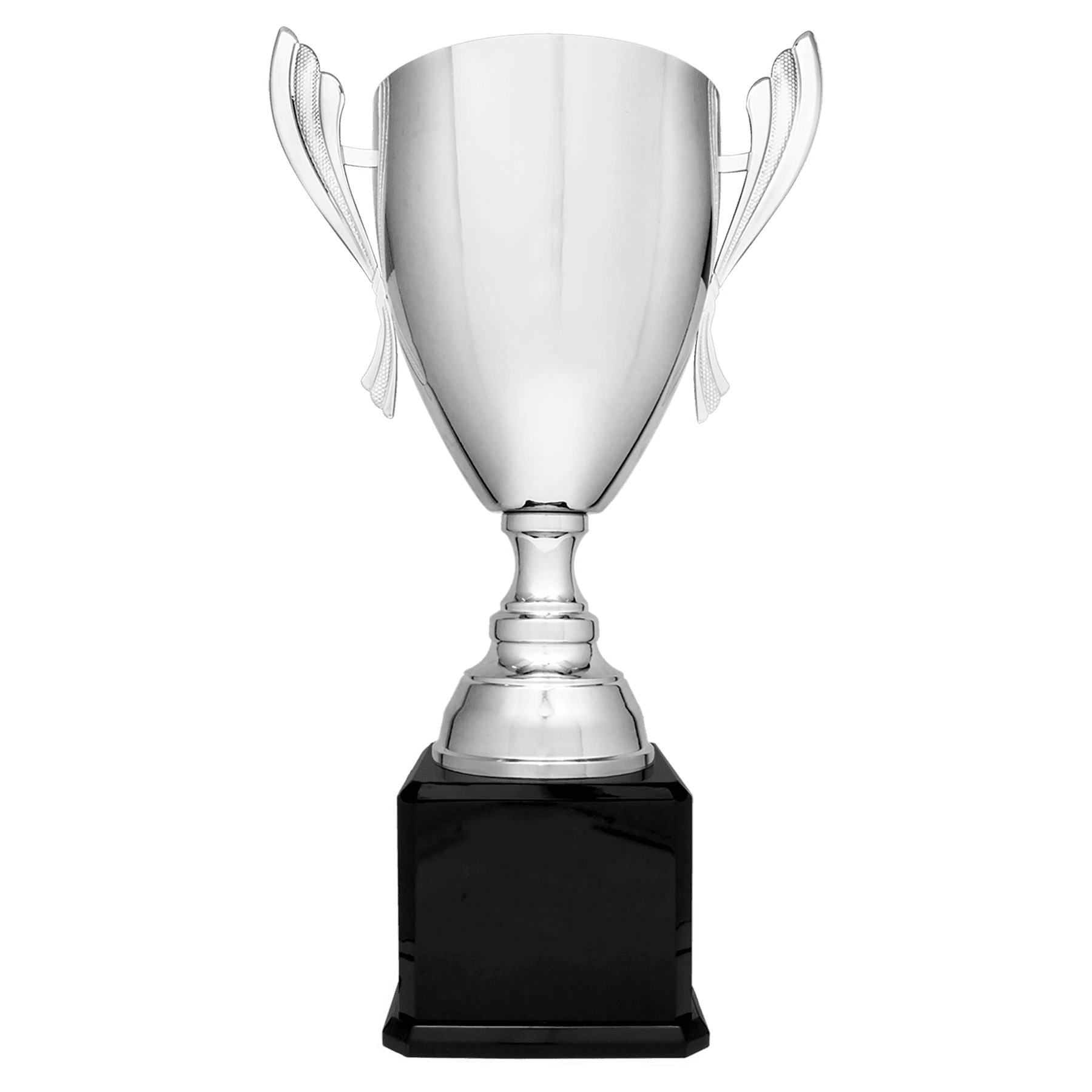 Metal Cup Trophy on Rosewood Royal Piano Finish Base - ACU19