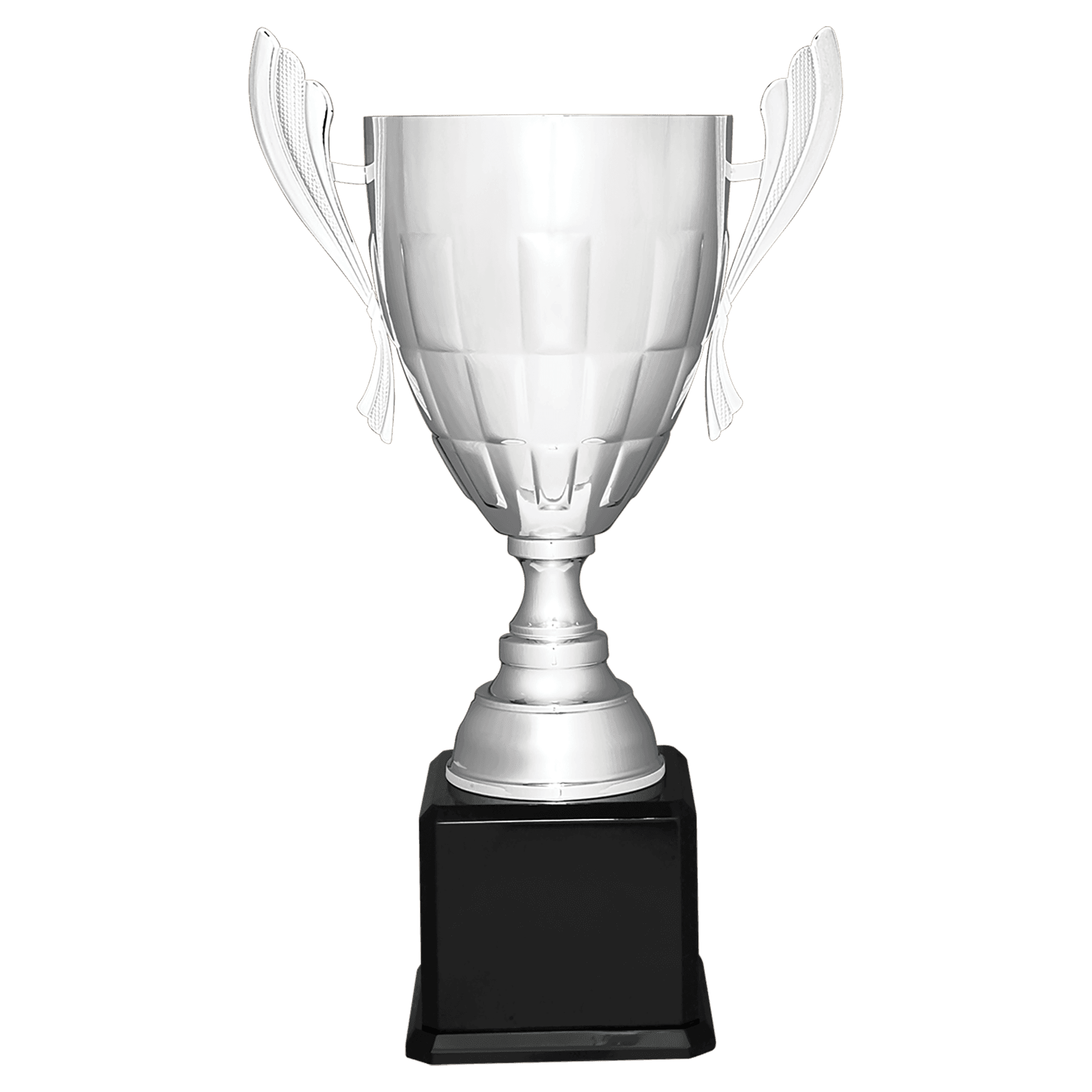 Metal Cup Trophy on Rosewood Royal Piano Finish Base - ACU21