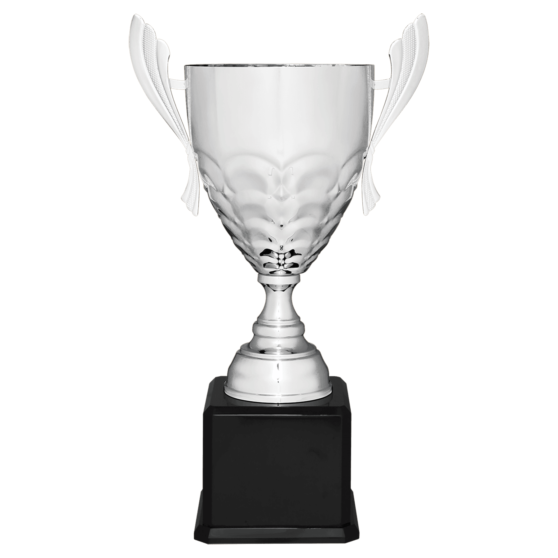 Metal Cup Trophy on Rosewood Royal Piano Finish Base - ACU21