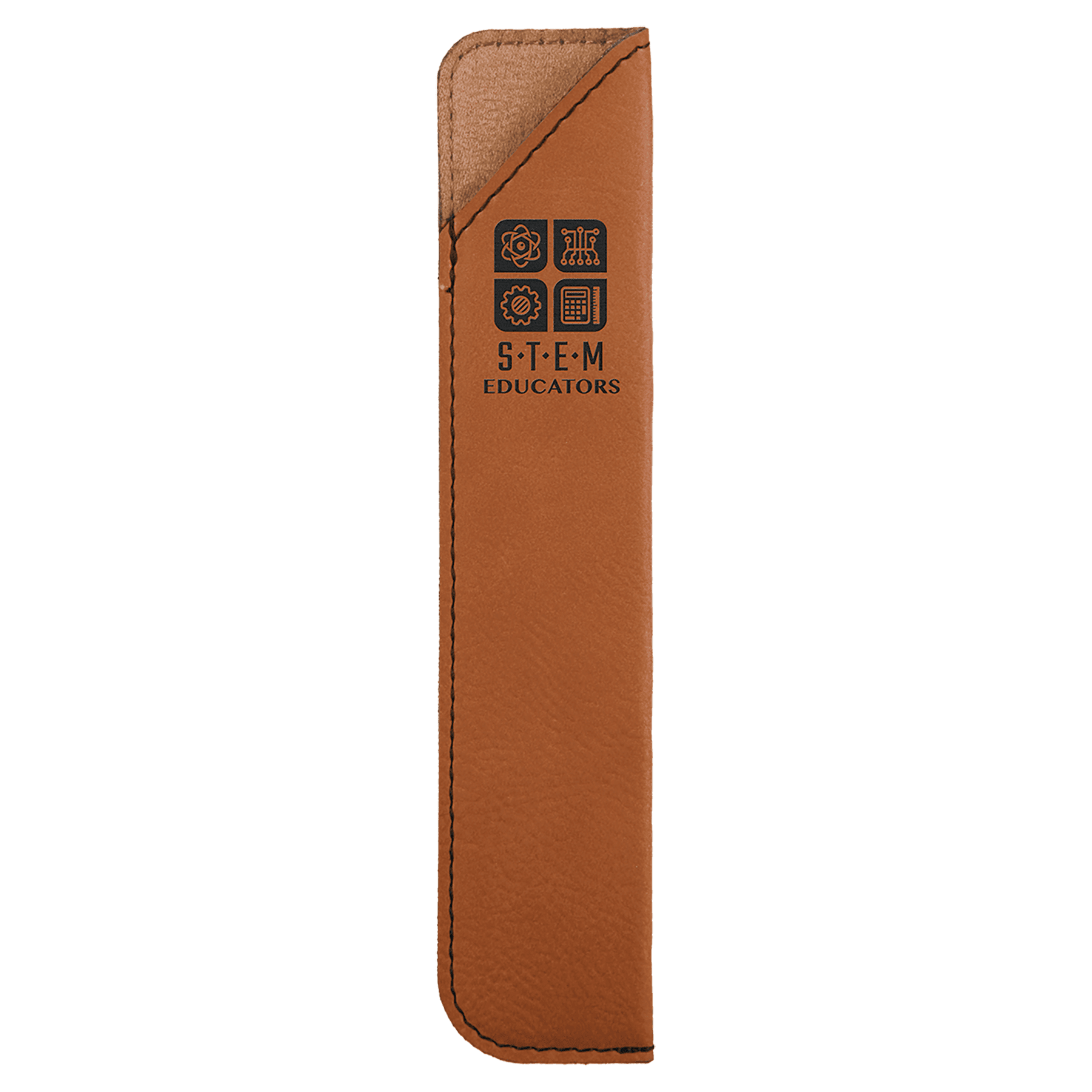 6.25" Rawhide Leatherette Pen Sleeve