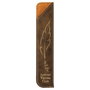 6.25" Rustic/Gold Leatherette Pen Sleeve