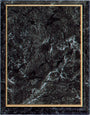 Improved Marble Finish Plaque with Gold Cove Edge - PVM04