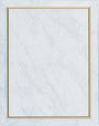Improved Marble Finish Plaque with Gold Cove Edge - PVM04