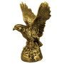 8.6"  Antique Gold Metal Eagle
