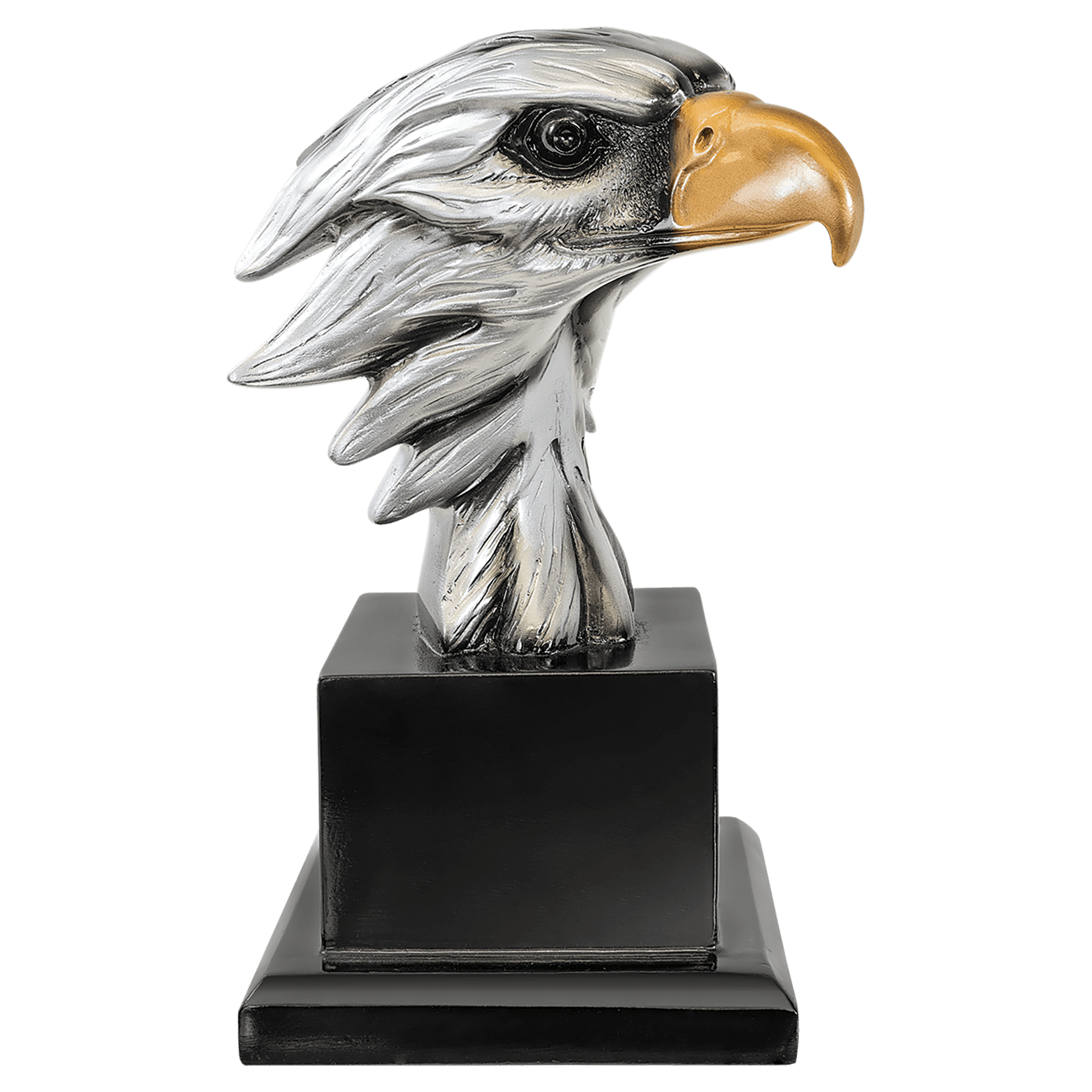 7.25" Eagle Head on Base