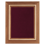 American Walnut Airflyte Frame with Gold & Velour - FRM32