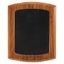 American Walnut Frame with Arched Top and Bottom - FRM35