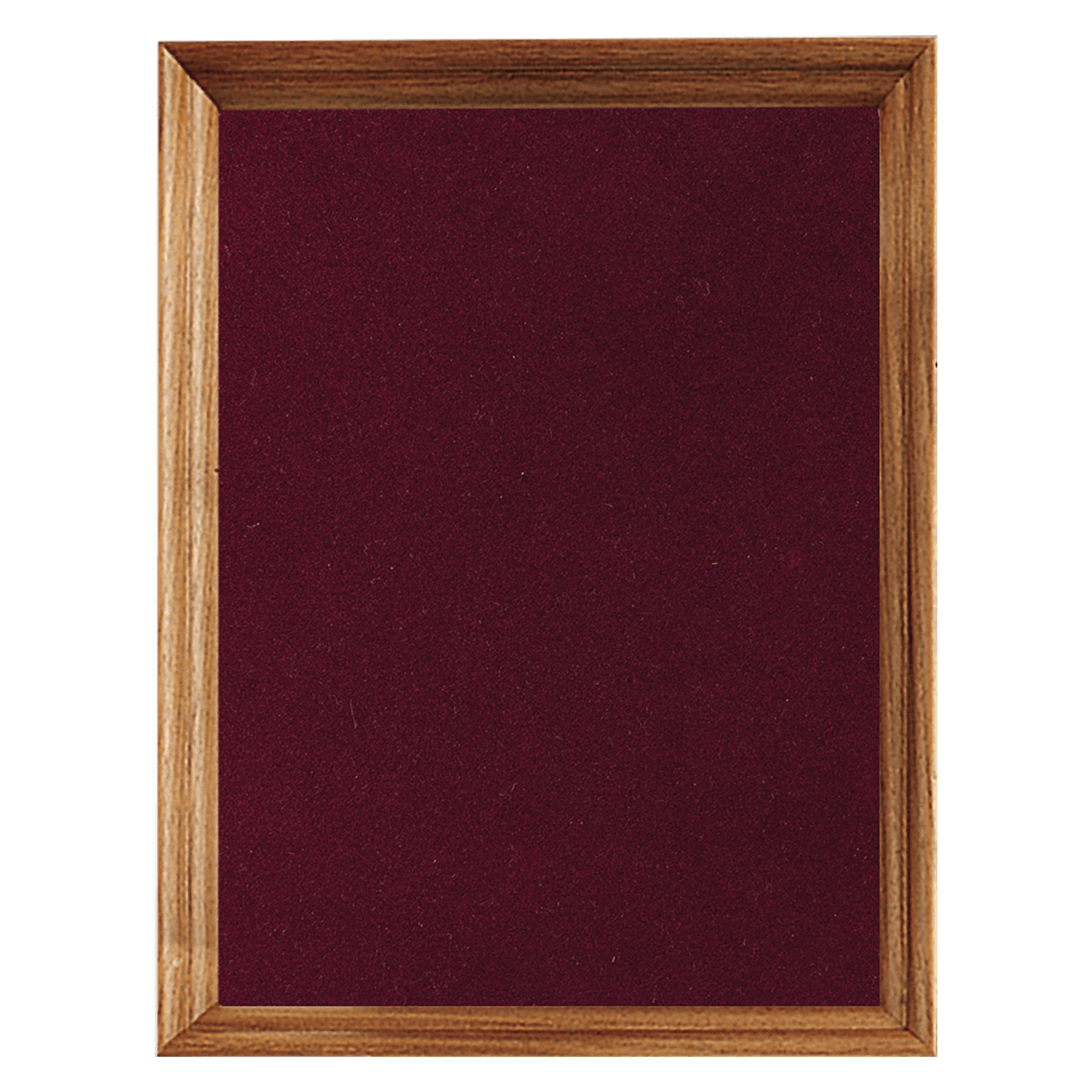 American Walnut Shadow Box with Velour Backing - DSPL11