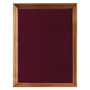 American Walnut Shadow Box with Velour Backing - DSPL11