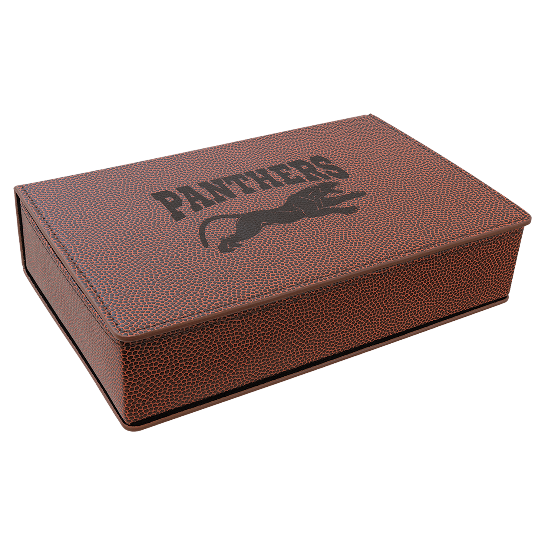 6 oz. Football Leatherette Flask Gift Set
