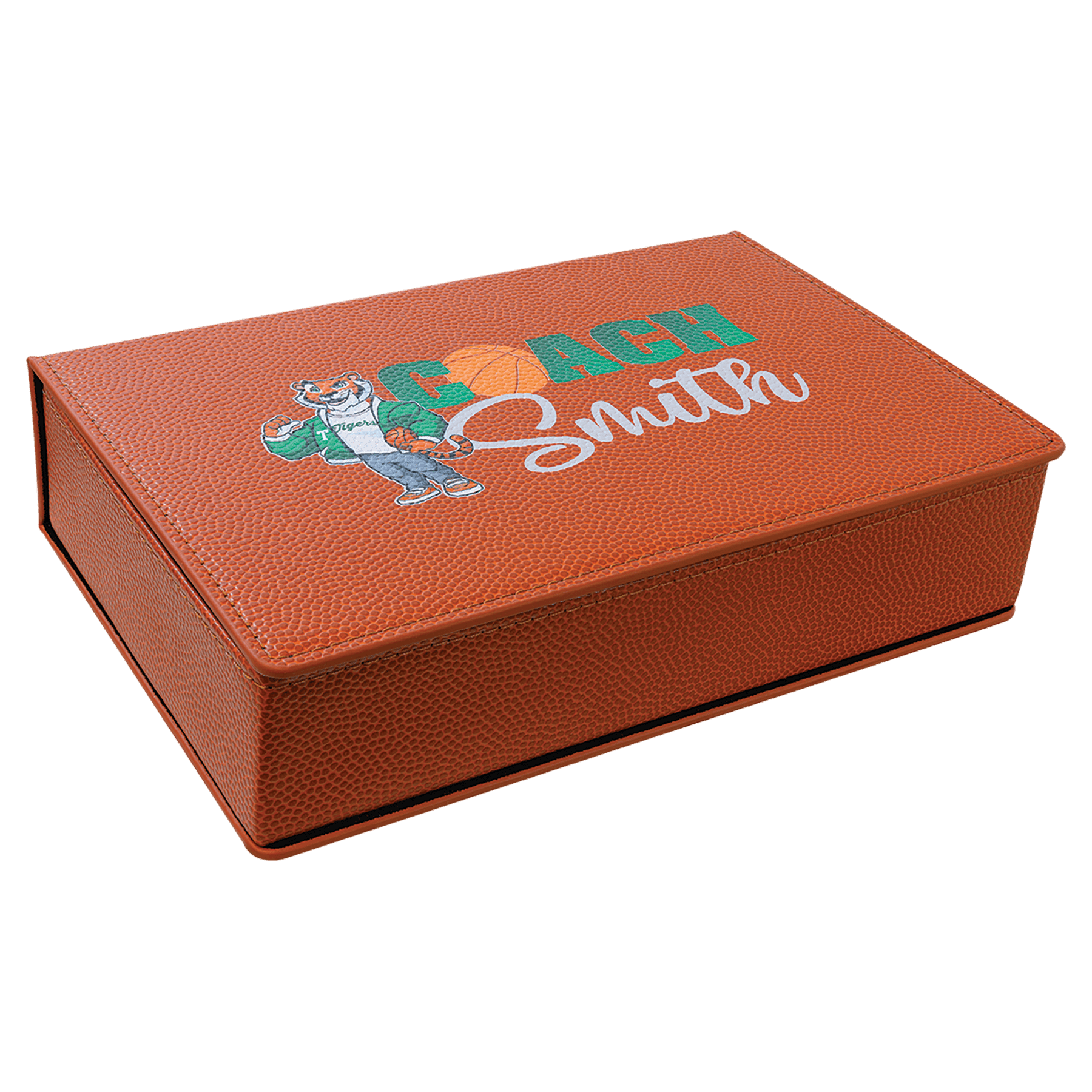 6 oz. Basketball Leatherette Flask Gift Set