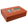 6 oz. Basketball Leatherette Flask Gift Set