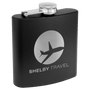6 oz. Matte Powder Coated Stainless Steel Flask - FLSK03