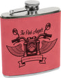 6 oz. Leatherette Stainless Steel Flask - FLSK05