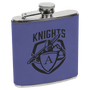 6 oz. Leatherette Stainless Steel Flask - FLSK05