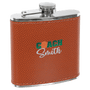 6 oz. Leatherette Stainless Steel Flask - FLSK05