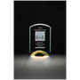 5" x  7.75" Arch Series Glass Award with Gold Metal Base