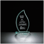 7.5" Flame Series Glass Award