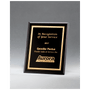 Glass Plaque with Border and Easel Back - PG02
