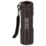 3.4" Black 9-LED Flashlight with Strap