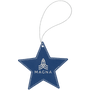 Leatherette Star Ornament with String - OL04