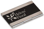 3.75" x 2.5" Black Business Card Holder