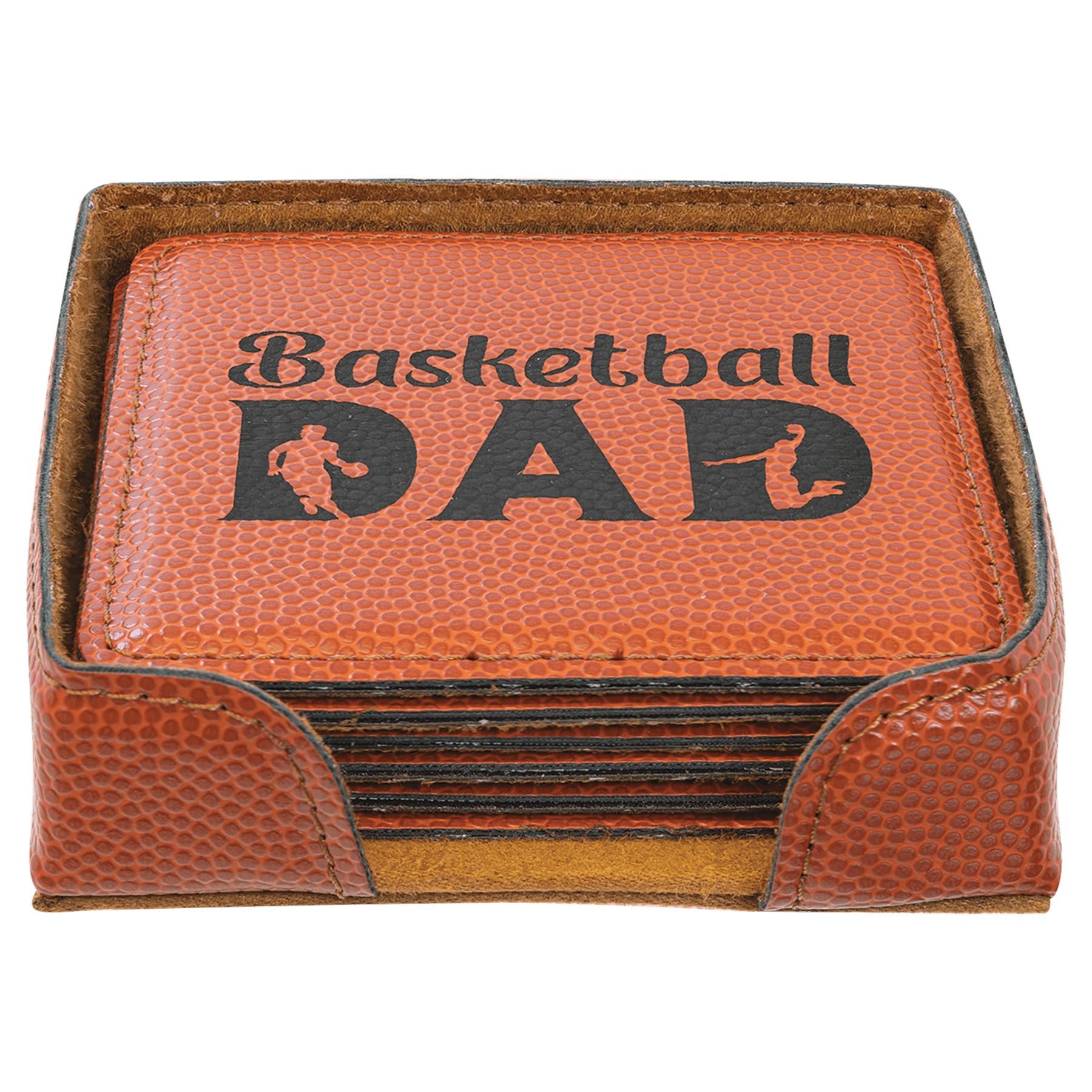 Leatherette 6 Coaster Set - CST19