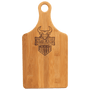 13.5" x 7" Bamboo Paddle Shape Cutting Board