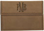 Leatherette Hard Business Card Holder - HLDR01