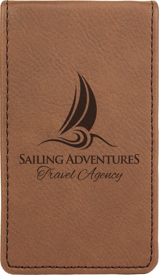 7-Piece Dark Brown Leatherette Manicure Gift Set